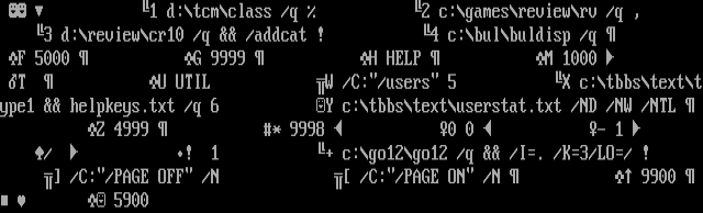 ANSI art: MENU2000.CTL